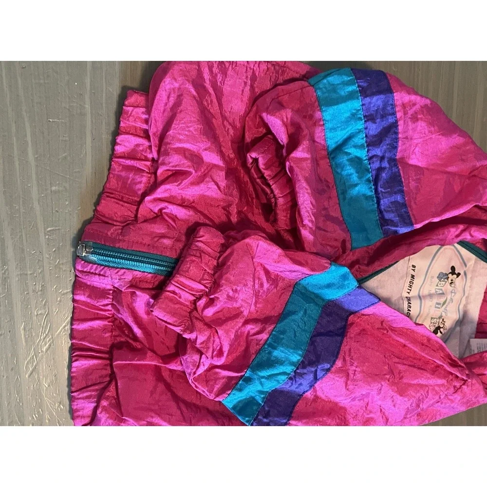 VTG 90s Disney Babies Minnie Mouse Nylon Tracksuit Windbreaker Set  18M Y2K READ
